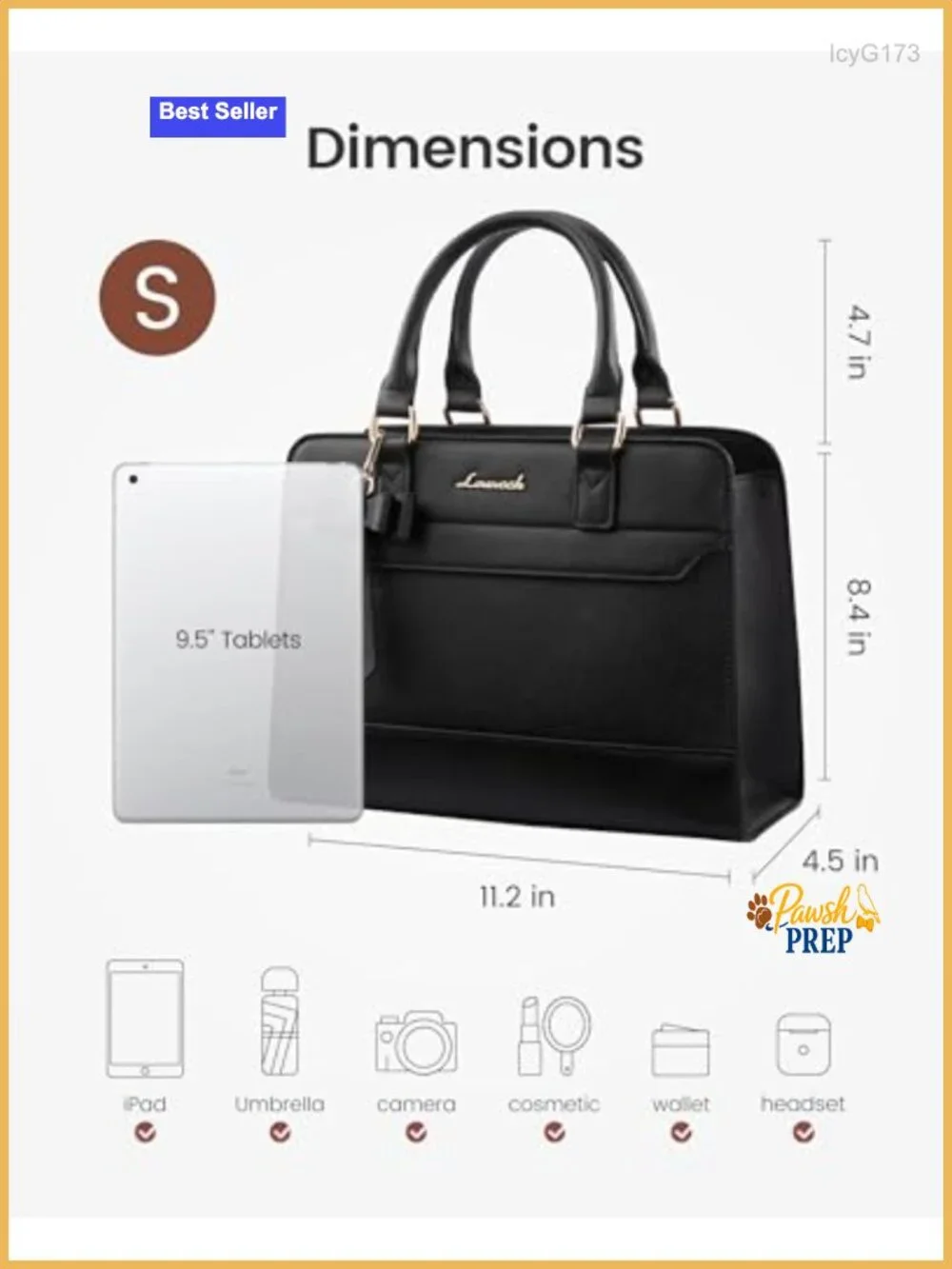 N/A stylish tote